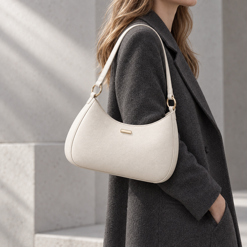 Aureline Crescent Shoulder Bag lifestyle view