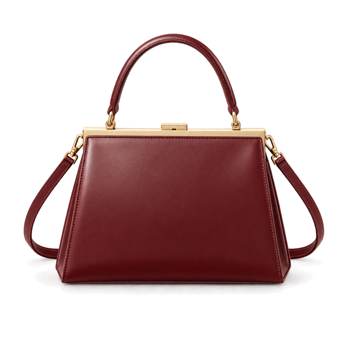 Caelis Frame Shoulder Bag on a white background