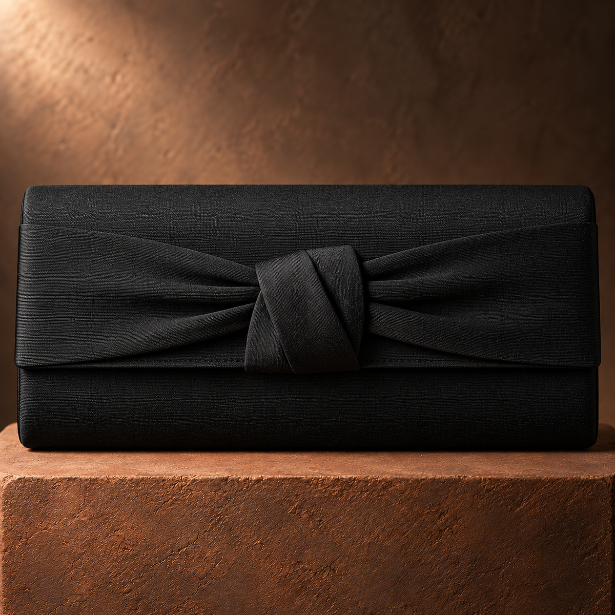 Élan Knot Clutch detail view