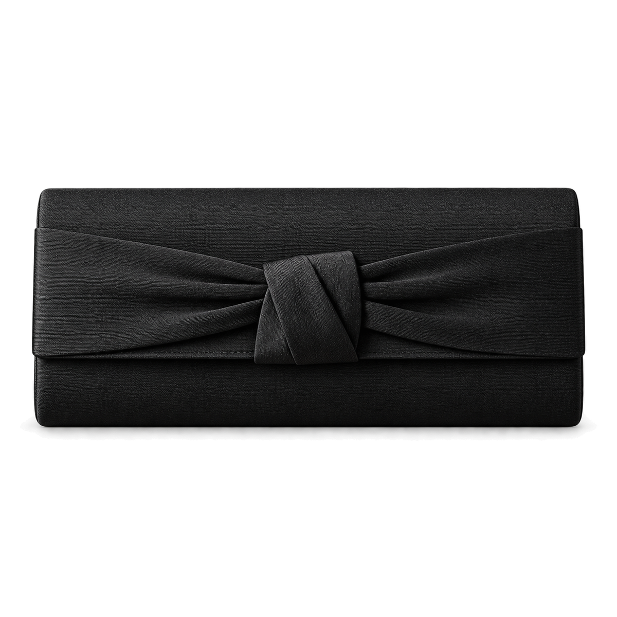 Élan Knot Clutch on a white background